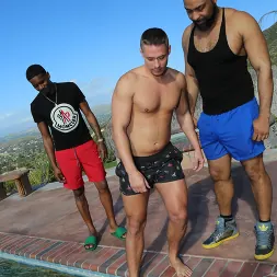 Aston Springs in 'Dogfart Men' Aston Springs, Knockout and Ray Diesel - Blacks On Boys (Thumbnail 4)