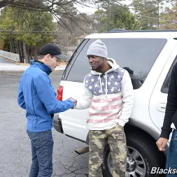 Cody Jameson in 'Dogfart Men' and Phoenix and Tru - Blacks On Boys (Thumbnail 1)