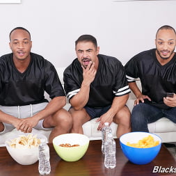 Draven Navarro in 'Dogfart Men' Draven Navarro, Dillon Diaz and Trent King - Blacks On Boys (Thumbnail 10)