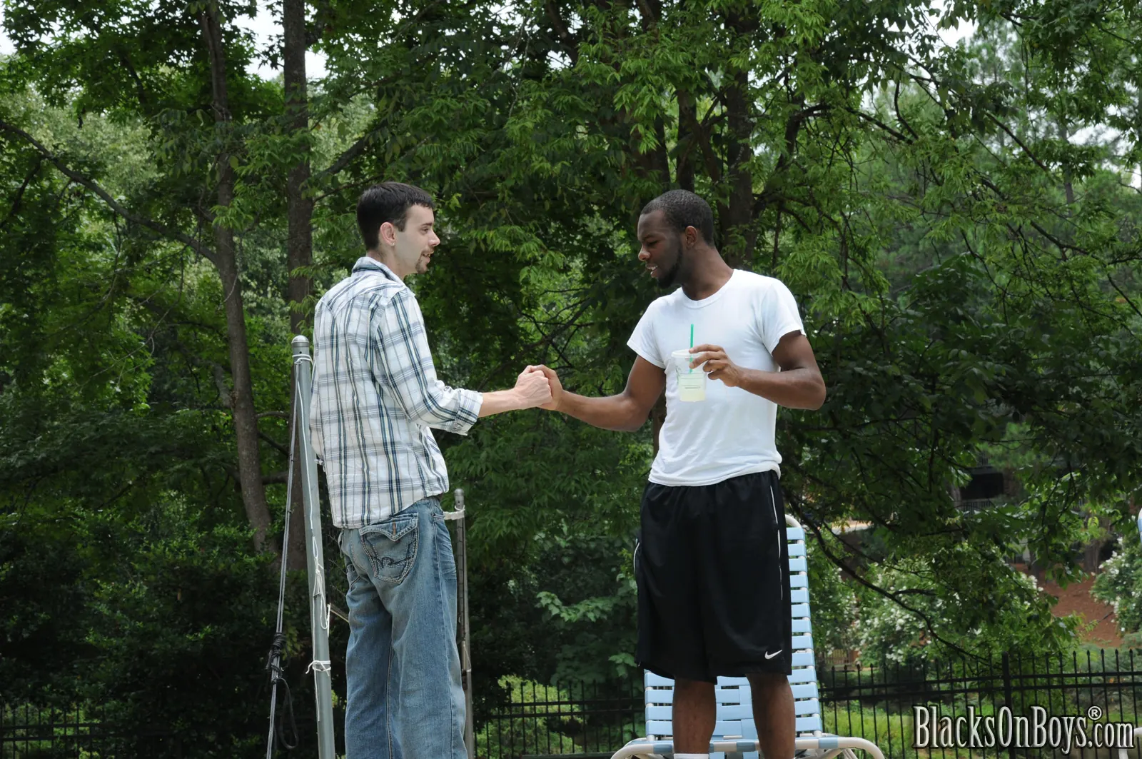 Drew Stiles in '- Blacks On Boys' from 'Dogfart Men' (Photo 5) Dogfart Men '- Blacks On Boys' starring Drew Stiles (Photo 5)