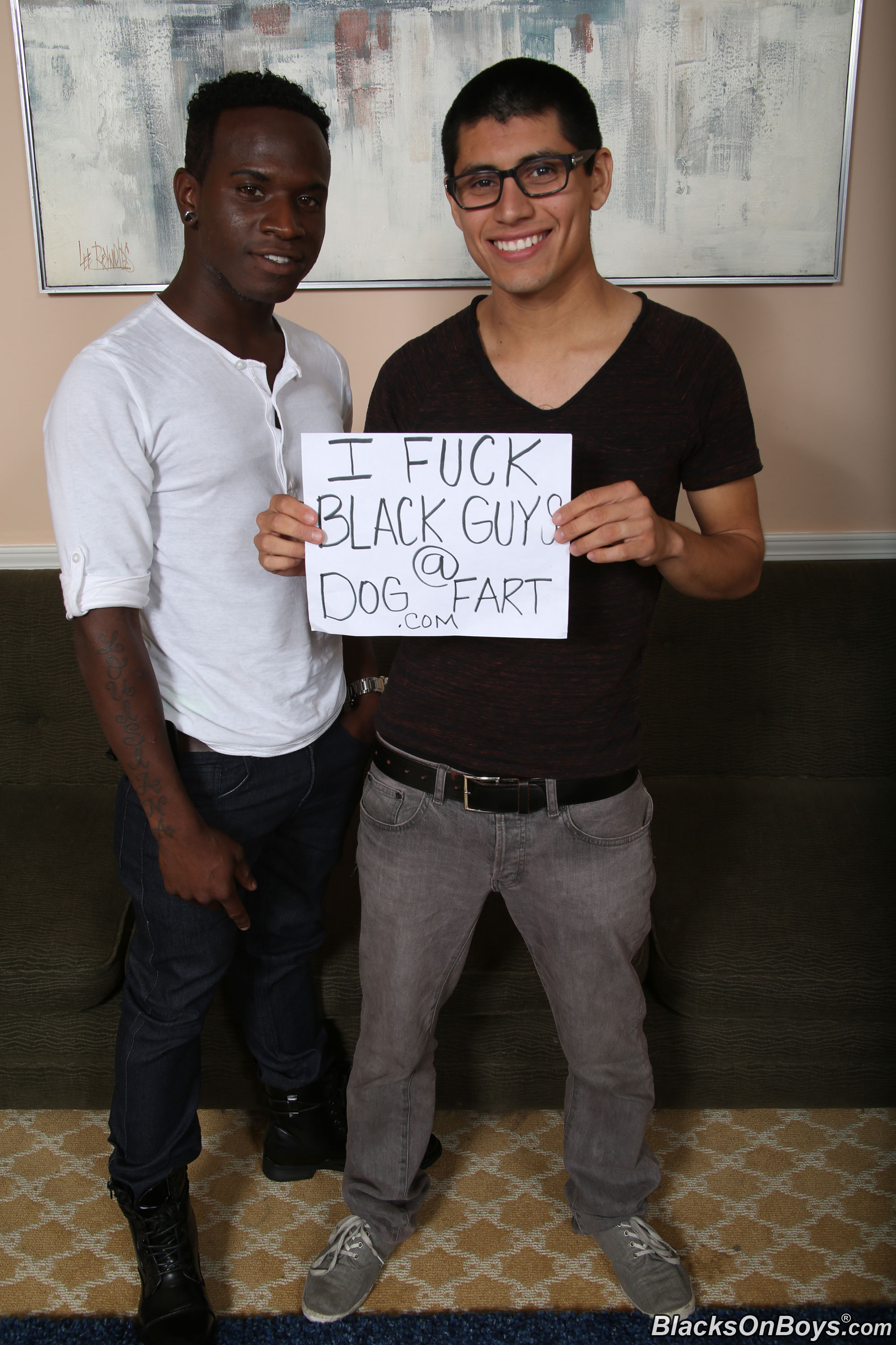 Eddie Saint in 'Dogfart Men' and Tyko - Blacks On Boys (Thumbnail 1)