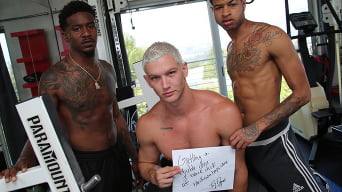 Knockout and Leon Redd in 'Jay Dymel and Knockout and Leon Redd - Blacks On Boys'