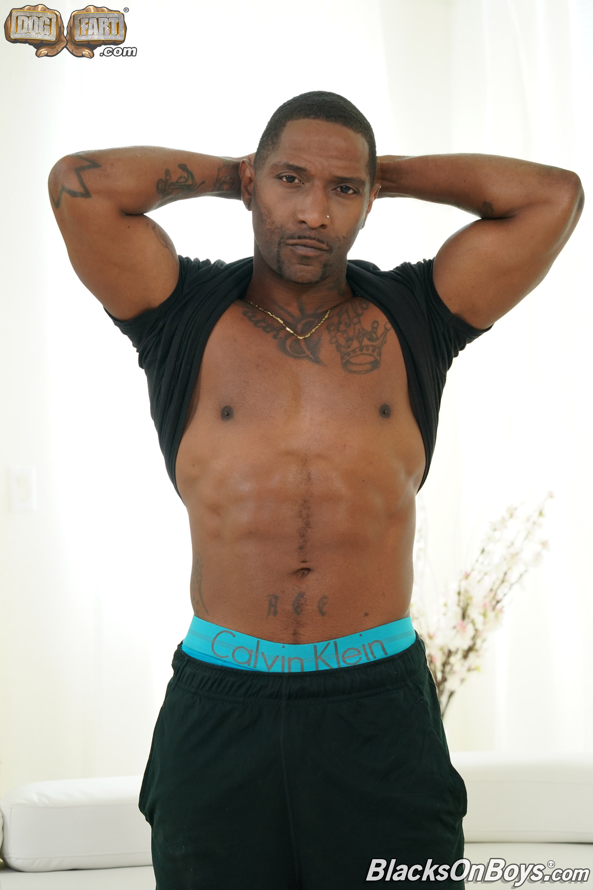 Romance in 'Dogfart Men' Johnny Hunter, August Alexander and Romance - Blacks On Boys (Thumbnail 4)