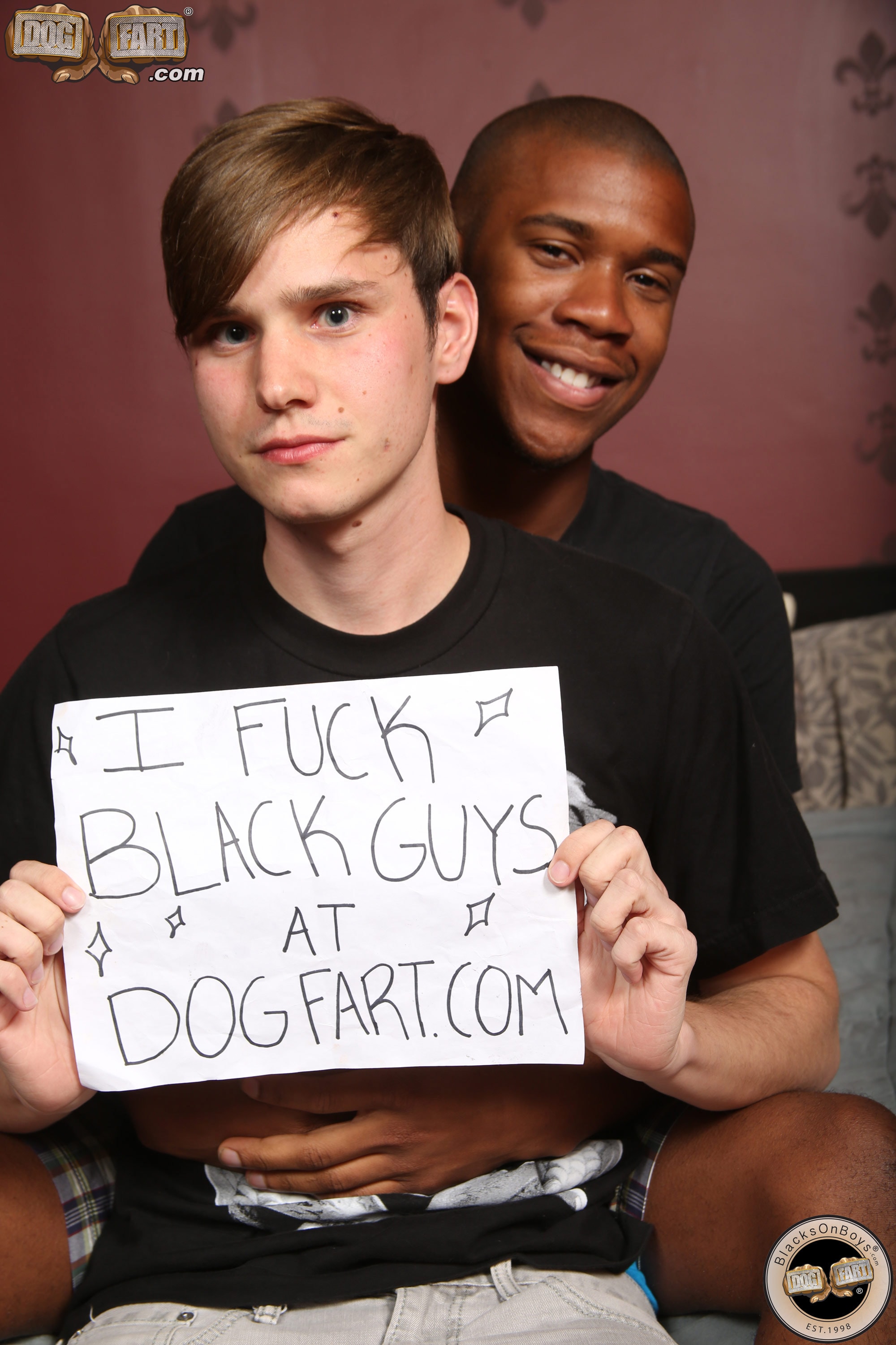 Dogfart Men '- Blacks On Boys' starring Kaiden Moss (Photo 1)
