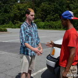 Brooklyn in 'Dogfart Men' Landon Love and Brooklyn - Blacks On Boys (Thumbnail 2)