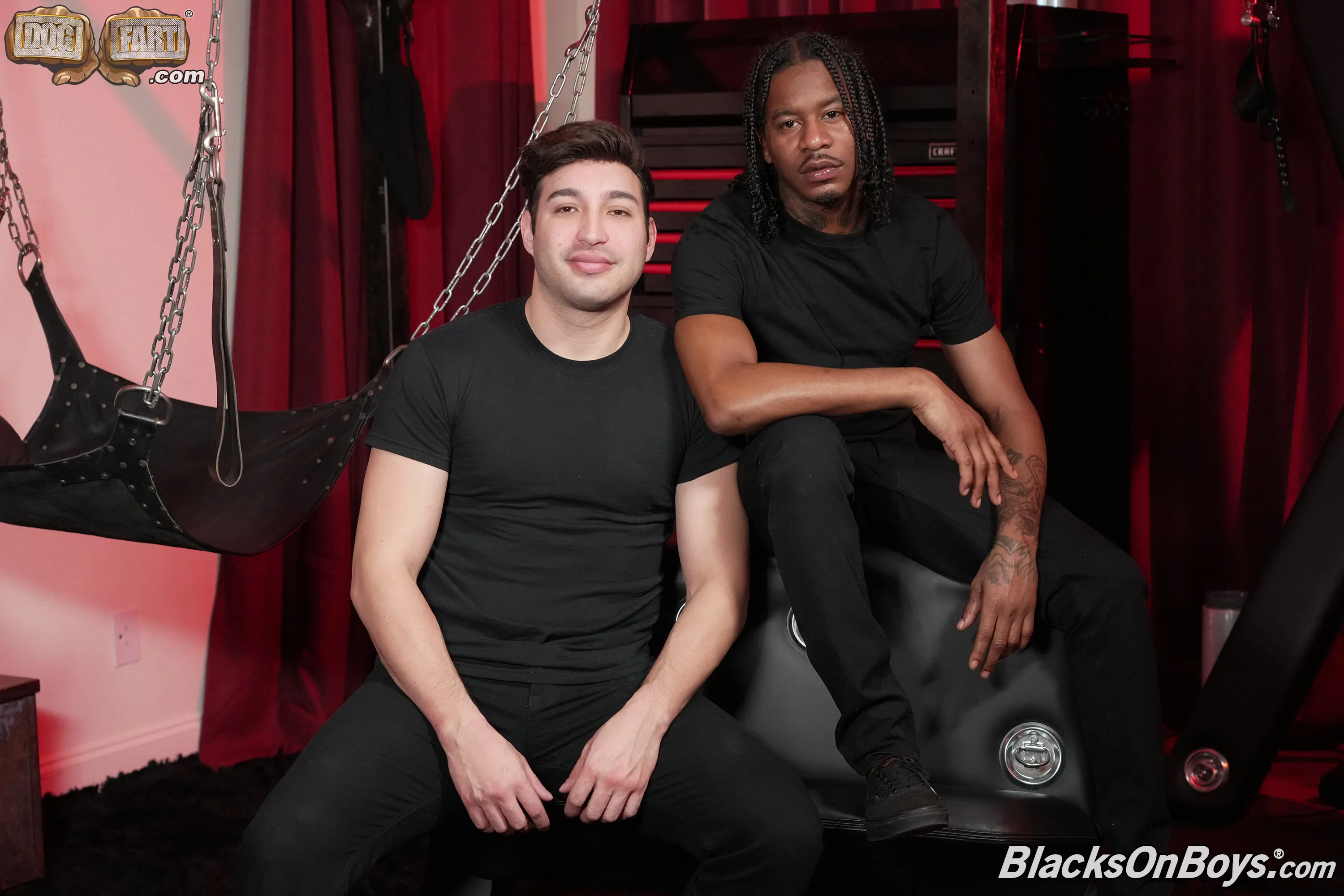 Dogfart Men 'and Knockout - Blacks On Boys' starring Marty Mar (Photo 1)