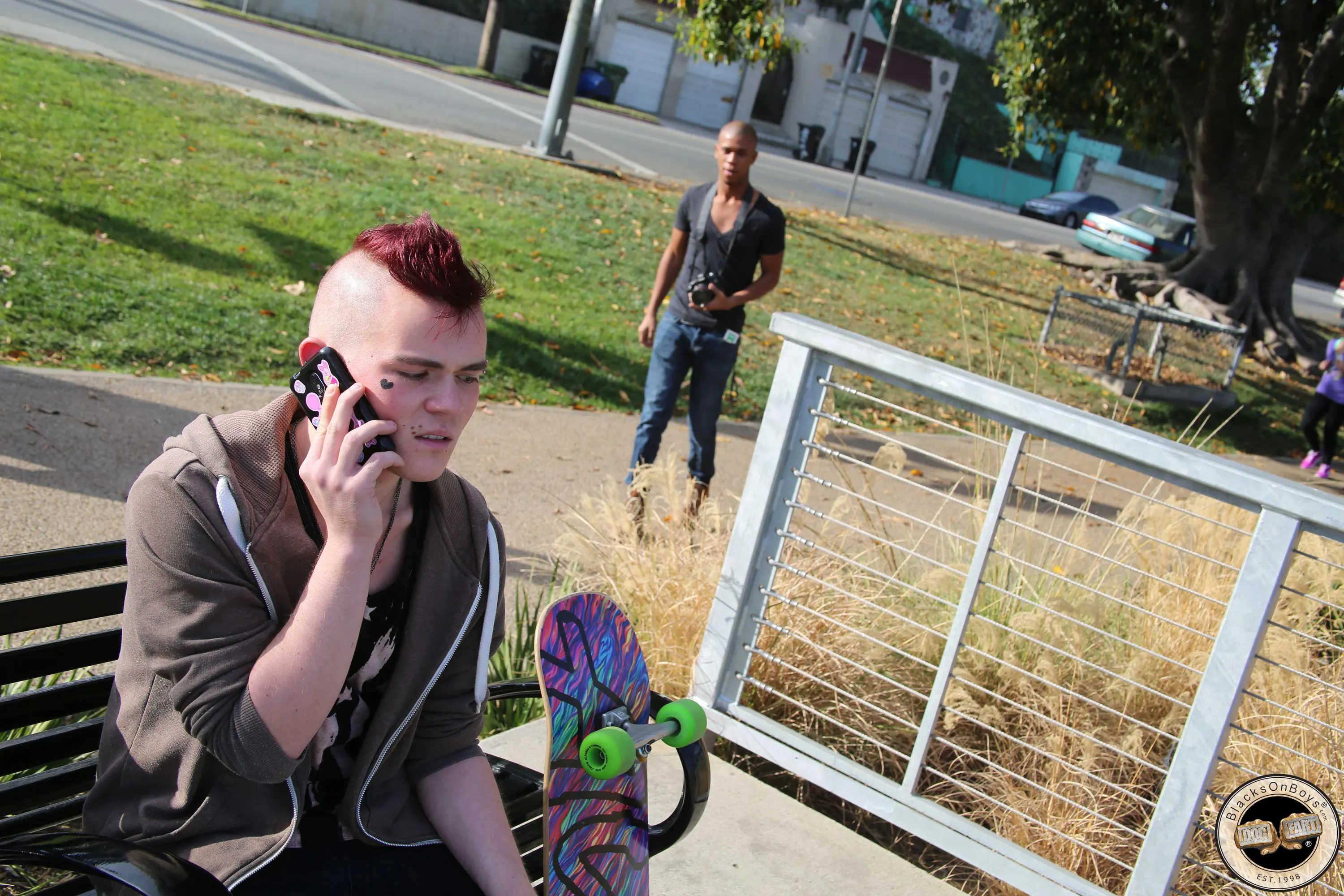 Dogfart Men 'and Alexander James - Blacks On Boys' starring Paris (Photo 1)