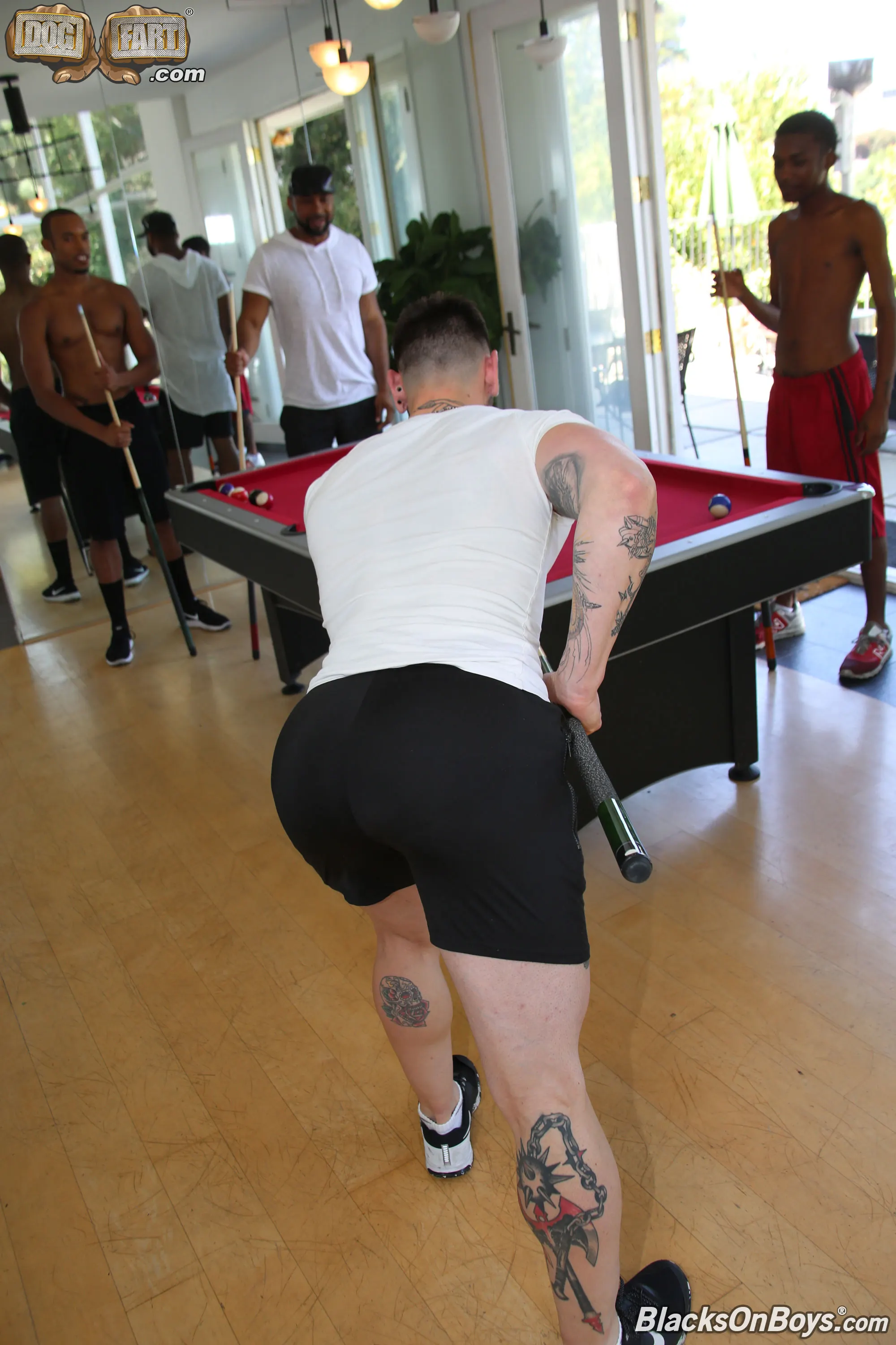 Teddy Bryce in 'Teddy Bryce, Ray Diesel, Timarrie Baker and Zeero - Blacks On Boys' from 'Dogfart Men' (Photo 2) Dogfart Men 'Teddy Bryce, Ray Diesel, Timarrie Baker and Zeero - Blacks On Boys' starring Teddy Bryce (Photo 2)