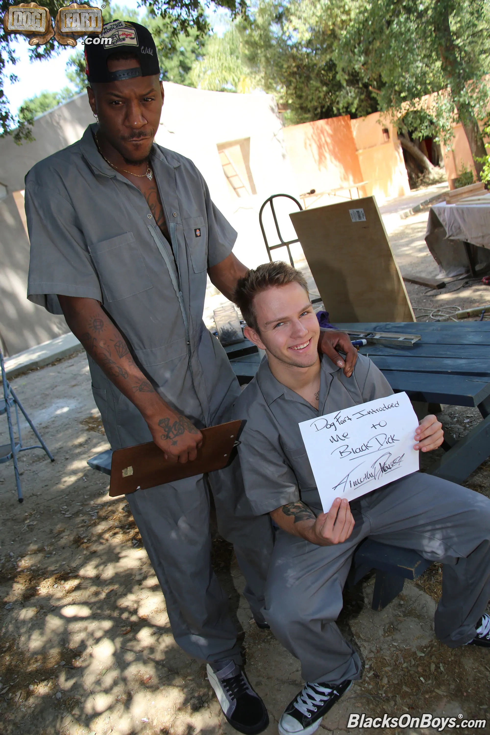 Dogfart Men 'and Deepdicc - Blacks On Boys' starring Timothy Drake (Photo 1)