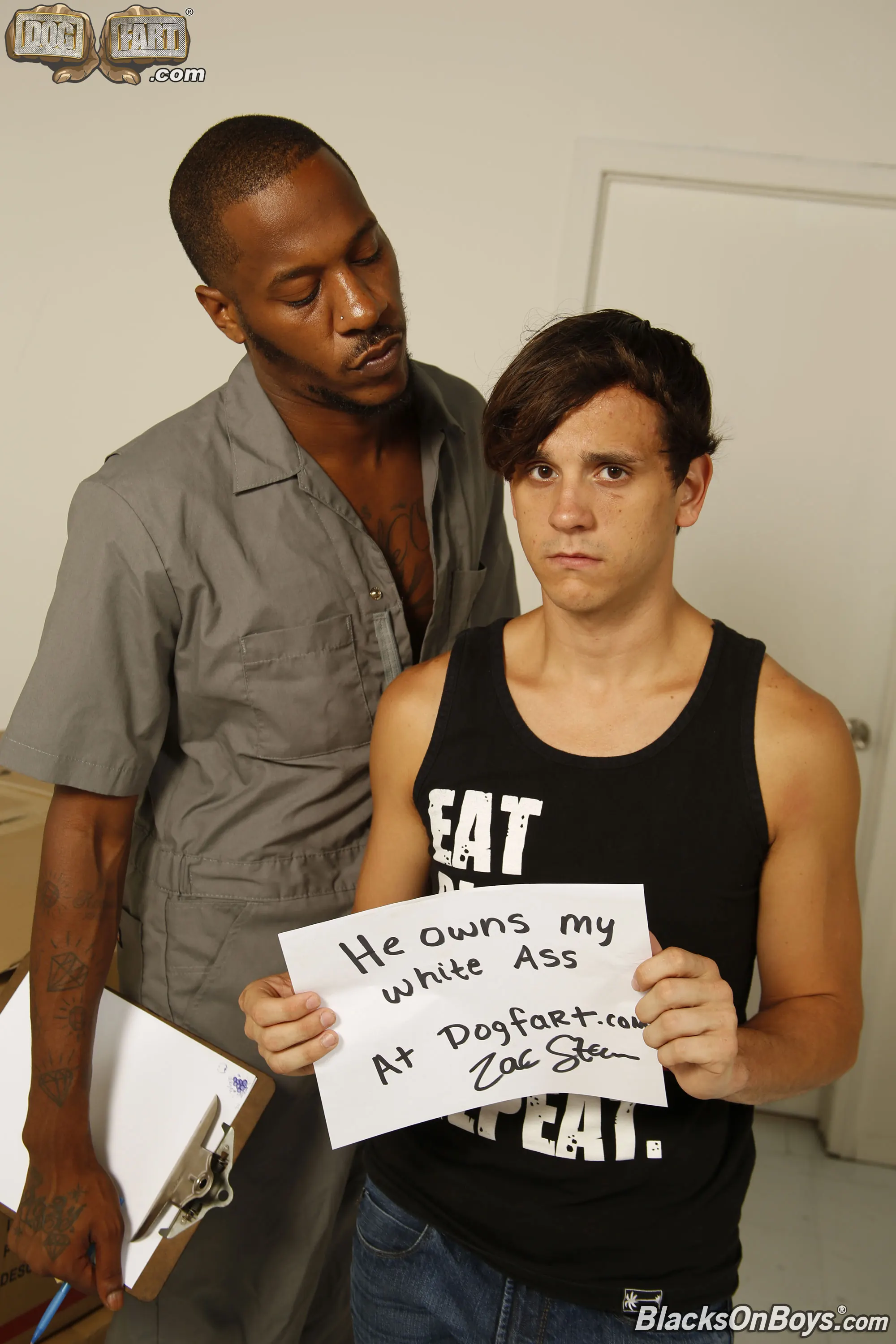 Dogfart Men 'and Deepdicc - Blacks On Boys' starring Zac Stevens (Photo 1)